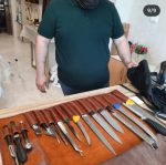 کیف چاقوی چرمی برای حرفه ای ها